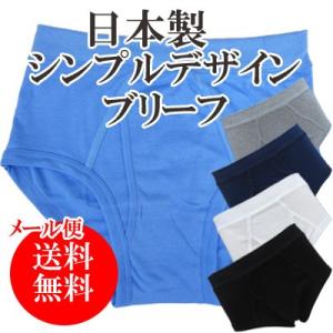 男性用下着 ブリーフ メンズ 無地 パンツ 前あき 綿100％ 2枚組 白 黒 ネイビー グレー セット 日本製 送料無料｜collection20