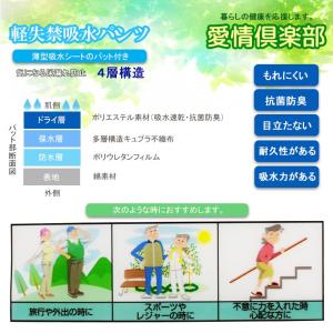 失禁パンツ セット メンズ 愛情倶楽部 送料無...の詳細画像2