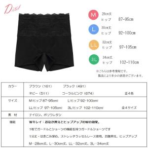 ガードル ショーツ アツギ ダブルキレイ 80...の詳細画像5