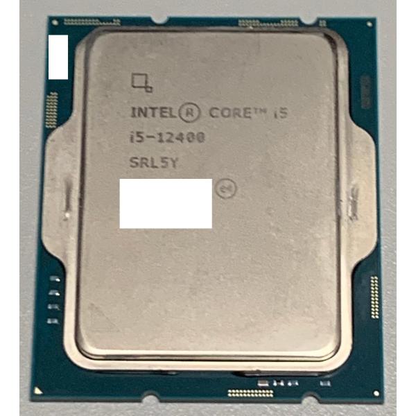 【中古】Intel CPU Core i5-12400 / 動作品 付属品無し LGA1700 第1...