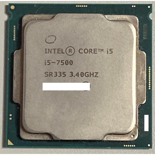 【中古】Intel CPU Core i5-7500 / 動作品 付属品無し LGA1151 第7世...