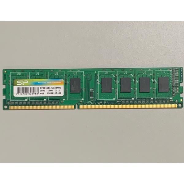【中古】Silicon Power 4GB 1枚 DDR3-1600 SP004GBLTU160N0...