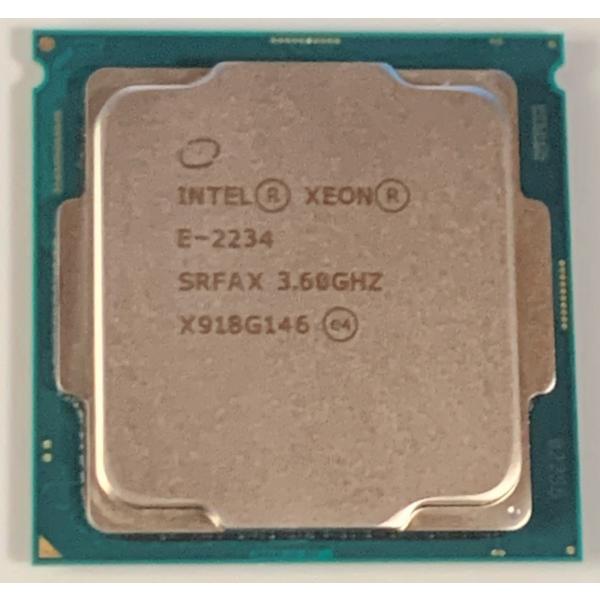 【中古】Intel CPU XEON E-2234 LGA1151 Coffee Lake世代 グラ...