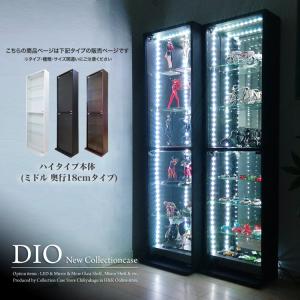 コレクションラック DIO 本体 ミドル 奥行18cm