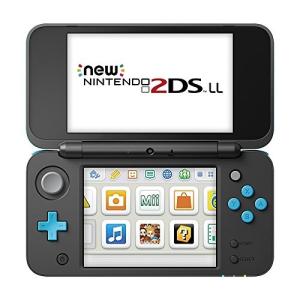 (3DS)Newニンテンドー2DS LL ブラック×ターコイズ (管理：465737)他機種タッチペン