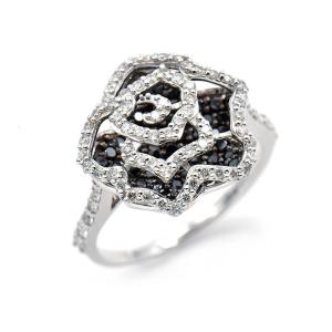 ブラックダイヤ 指輪 花の商品一覧 通販 - Yahoo!ショッピング