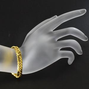 喜平ブレスレット 6面ダブル 内周17.0cm...の詳細画像1