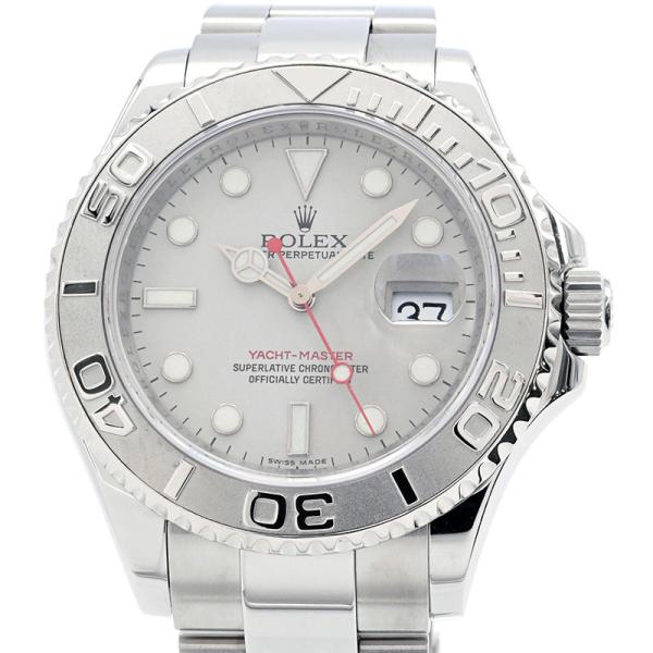 [3年保証] ロレックス メンズ ヨットマスター ロレジウム 16622 G番 箱保 40mm シル...