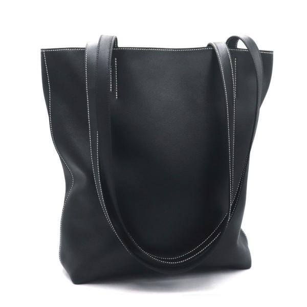 エルメス ドゥブルセンス36 K刻印 2025年製 ヴォースイフト ブラック リバーシブル トートバ...