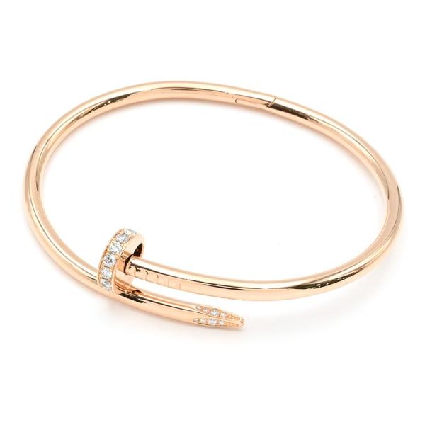 カルティエ ジュストアンクルブレスレット B6039018 クラシックモデル ダイヤモンド サイズ1...