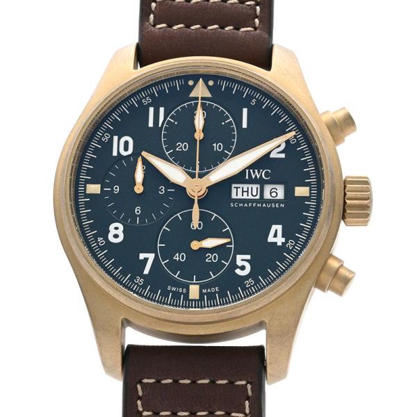 [3年保証] IWC メンズ パイロットウォッチ クロノグラフ スピットファイア IW387902 ...