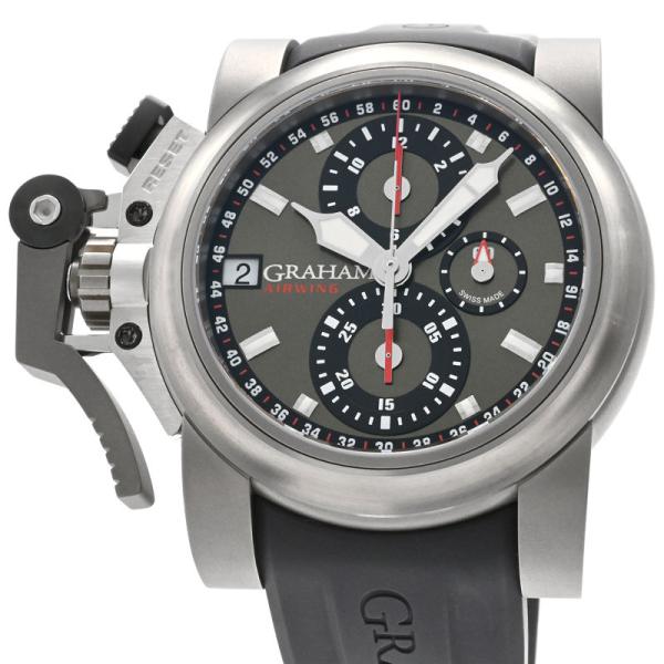 [3年保証] グラハム メンズ クロノファイターオーバーサイズ TI 2OVKT.G04A 箱保 チ...