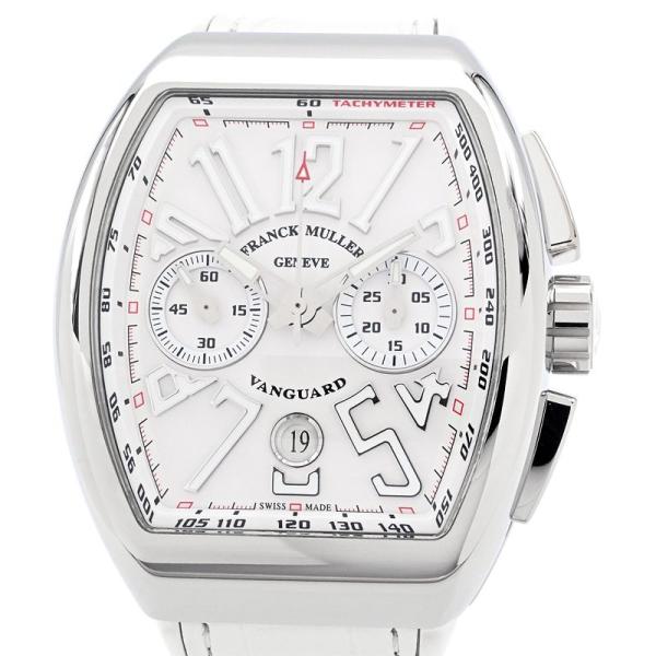 [3年保証] フランクミュラー メンズ ヴァンガード V45CCDT 箱保 クロノグラフ デイト ホ...