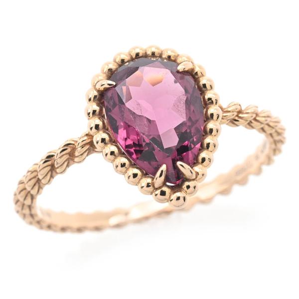 ブシュロン セルパンボエムリングスモール #59 19号 JRG02783 K18PG ロードライト...