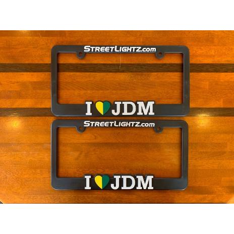 I Heart Love JDM wakaba ライセンスプレートフレーム/ナンバーフレーム