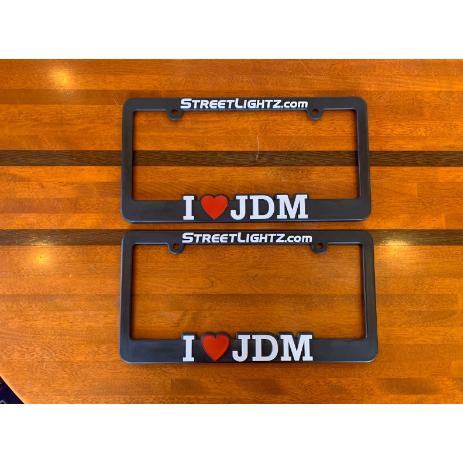 I Love JDM ライセンスプレートフレーム/ナンバーフレーム