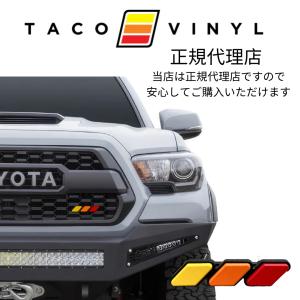 Taco Vinyl グリルバッジ RAV4 3色 エンブレム フロントグリル