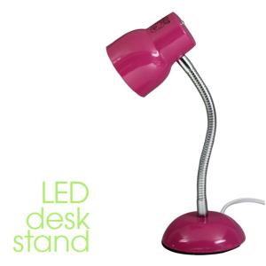 （アウトレット品）（わけあり品）デスクライト 照明 卓上ライト「R-71P」 LED （ピンク）未使用品 美品