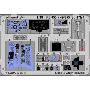 エデュアルド  ズーム1/48FE855 Su-17M4 for Hobby Boss kits｜college-eye