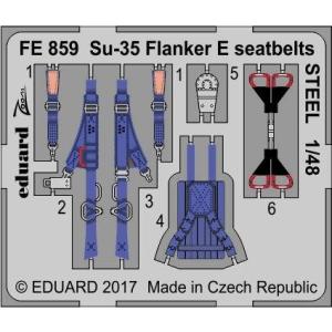 エデュアルド  ズーム1/48FE859 Su-35 Flanker E seatbelts for...