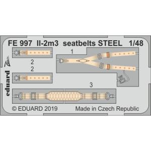 エデュアルド  ズーム1/48 FE997 Ilyushin Il-2m3 seatbelts for Tamiya Kits｜college-eye