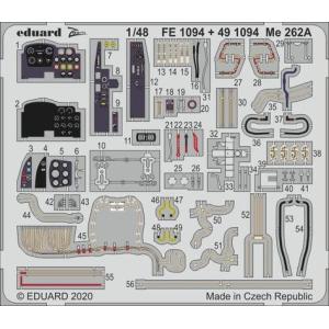 エデュアルド  ズーム1/48  FE1094 Me-262A for Hobby Boss kits｜college-eye