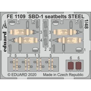 エデュアルド  ズーム1/48  FE1109 SBD-1 Dauntless seatbelts for Academy kits｜college-eye