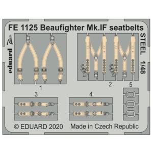 エデュアルド  ズーム1/48 FE1125 Bristol Beaufighter Mk.IF seatbelts for Revell kits｜college-eye