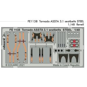 エデュアルド  ズーム1/48  FE1138 Panavia Tornado ASSTA 3.1 seatbelts for Revell kits｜college-eye