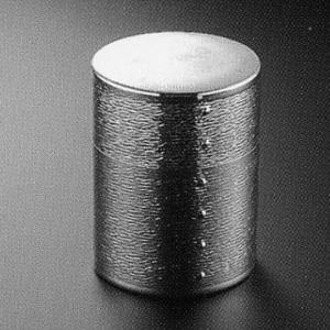 茶仙・茶筒　（150ｇ用） 早川シルバー製銀川堂