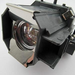 Supermait EP39 プロジェクター交換用ランプ 汎用バルブ ＋ 汎用ハウジング Ensemble HD 1080 ELPHC200 Home Cinema 1080 V11H245120
