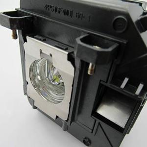 Supermait EP61 プロジェクター交換用ランプ 汎用バルブ ＋ 汎用ハウジング EB-C2050WN EB-915W EB-925 EB-430 EB-435W 対応