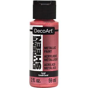 DecoArt 2オンス コーラルエクストリーム光沢ペイント 2オンス