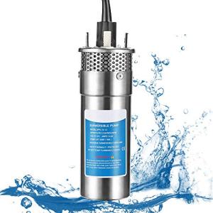 NEWTRY 水中ポンプ ソーラーパネル 水中井戸ポンプ 深井戸水中スクリューポンプ 太陽光送水ポンプ ソーラーポンプ 潜水ポンプ