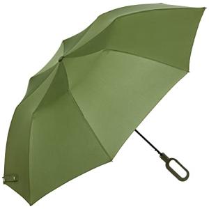 LEXON  MINI HOOK フックハンドル付き折りたたみ傘 商品サイズ：折り畳み時：122 x 50 cm LU21K9 カーキ