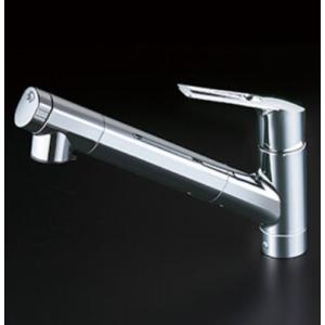 KM6001epc 浄水器内蔵シングルレバー混合水栓シャワー付き KVK 浄水器内蔵用シングルシャワー付混合栓 浄水カートリッジ付 e