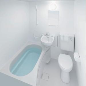 ハウステック NWH1216 アパート用ユニットバス(洗面器＋トイレ付）1216