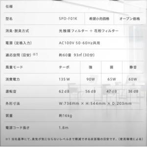 (株)スイデン カルテック光触媒除菌・脱臭機 ...の詳細画像1