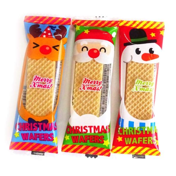 クリスマス お菓子 ウェハース 50個入り イベントやお菓子配りに ウエハース