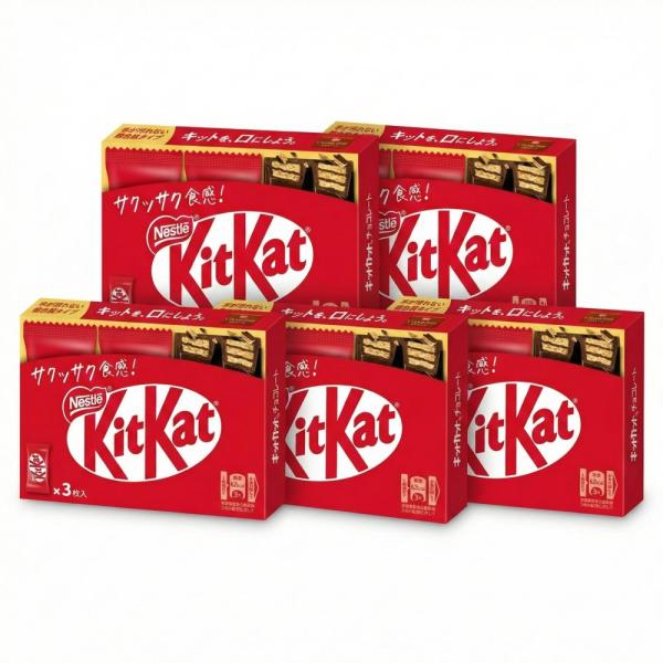 キットカット ミニ 3枚入 5箱セット  ミニバー チョコレート 詰め合わせ