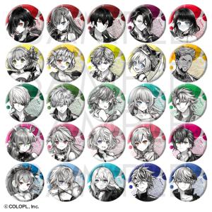 白猫プロジェクト Colors トレーディングメタル缶バッジ