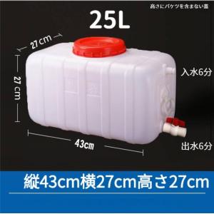 送料無料 ウォータータンク 運搬 水貯蔵25L...の詳細画像1