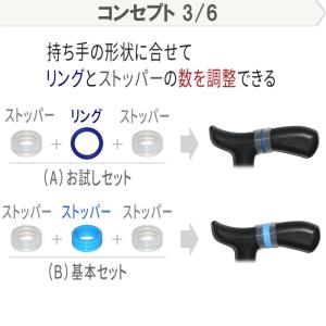 カラーマーク 杖 ホルダー カバー 杖ホルダー...の詳細画像3