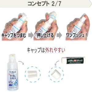 カラーマーク スプレーボトル ホルダー 手ピカ...の詳細画像2