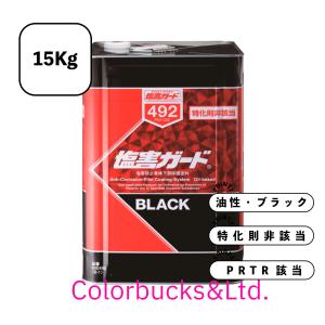 イチネンケミカル 塩害ガード ブラック 15kg 油性タイプ NX492 000492