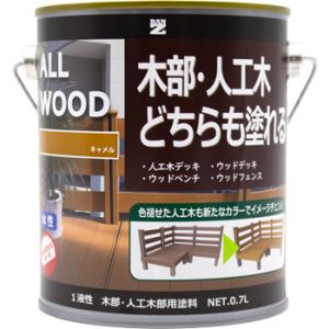 BAN-ZI ALL WOOD 1.6L 木部・人工木どちらも塗れる水性木部用塗料