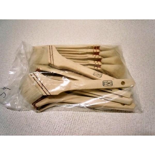 ニス刷毛　50ミリ　20号　10本！