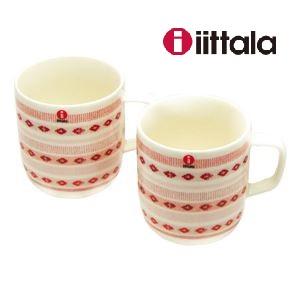 iittala Sarjaton (イッタラ サルヤトン) マグカップ 360ml ティッキ レッド...