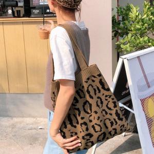 【SALE】【メール便送料無料】ヒョウ柄 ニッ...の詳細画像2