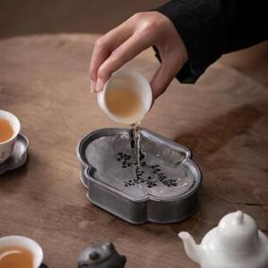防水テーブルランナー カビに強い 中国茶 台湾茶道具 茶席 マット